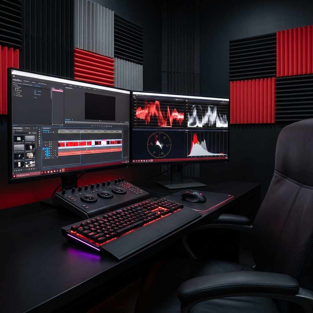 Video Editing Rack