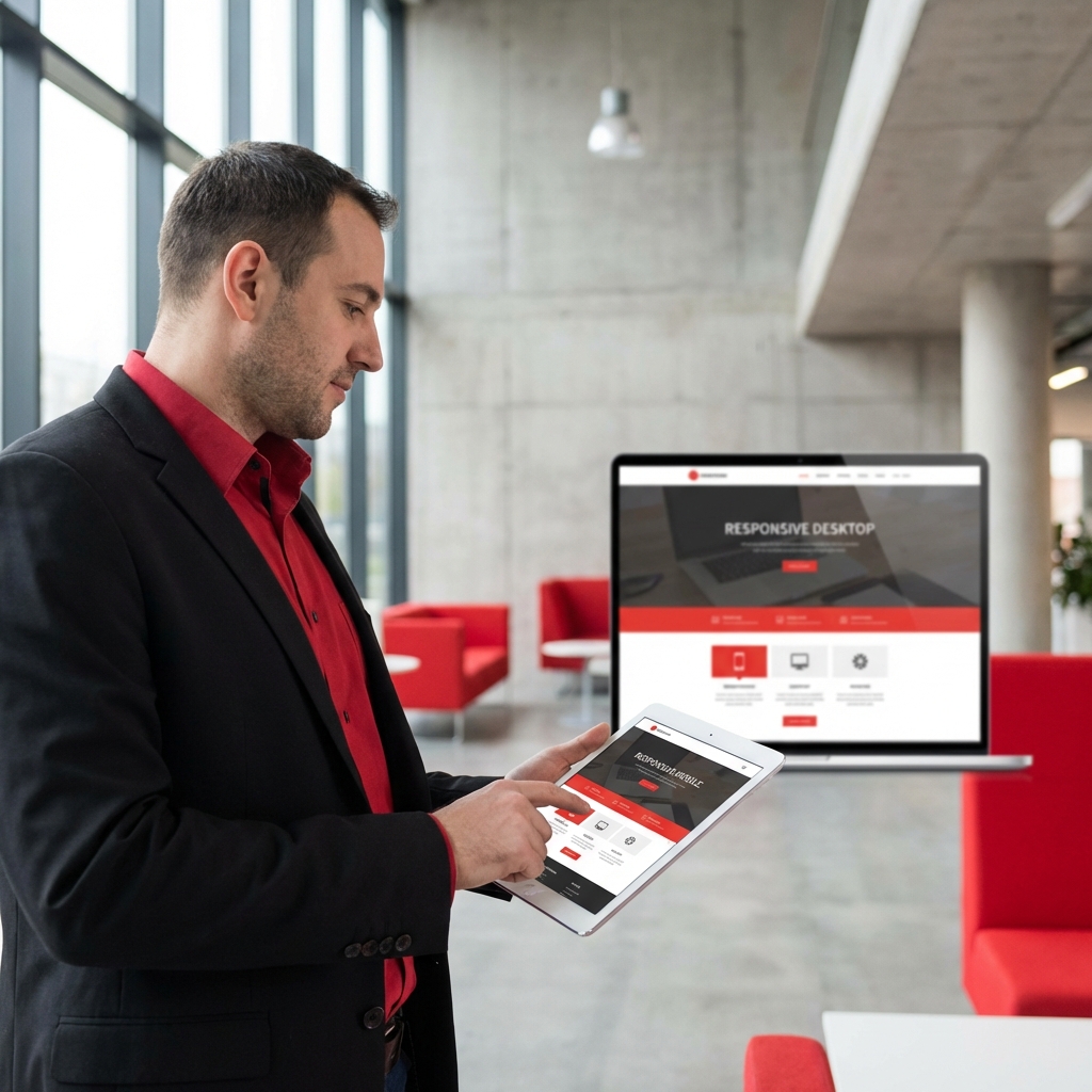 Web Design Mockup